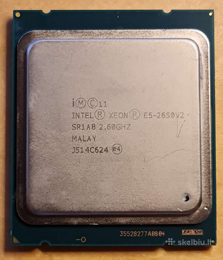 Intel Xeon Lga1150 Lga1155 Lga1356 Lga1366 Lga2011 - nuotraukos Nr. 11