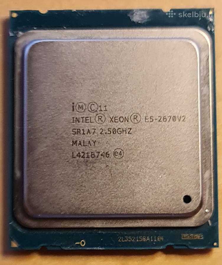 Intel Xeon Lga1150 Lga1155 Lga1356 Lga1366 Lga2011 - nuotraukos Nr. 12