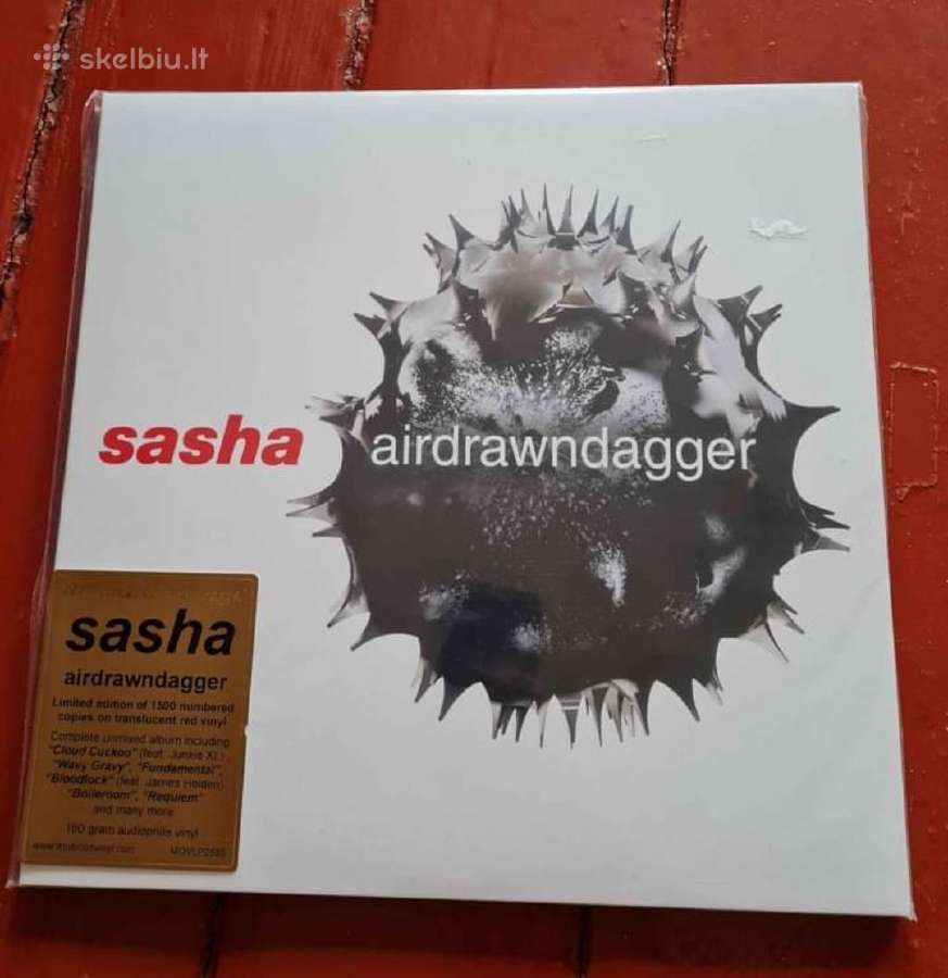 Sasha - Airdrawndagger red vinyl