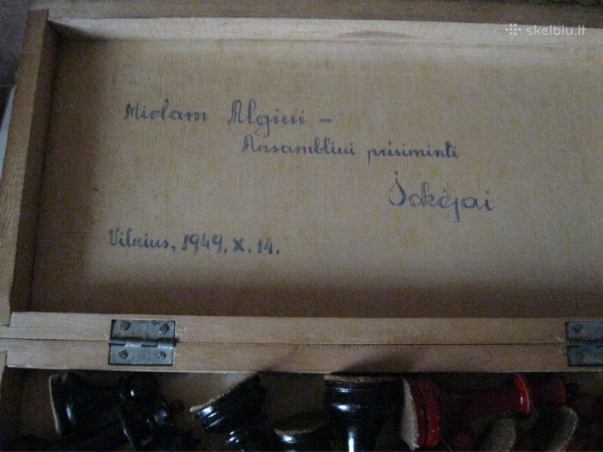 CcccccccCCCP Sachmatai - Mediniai Originalus .zr. - nuotraukos Nr. 3