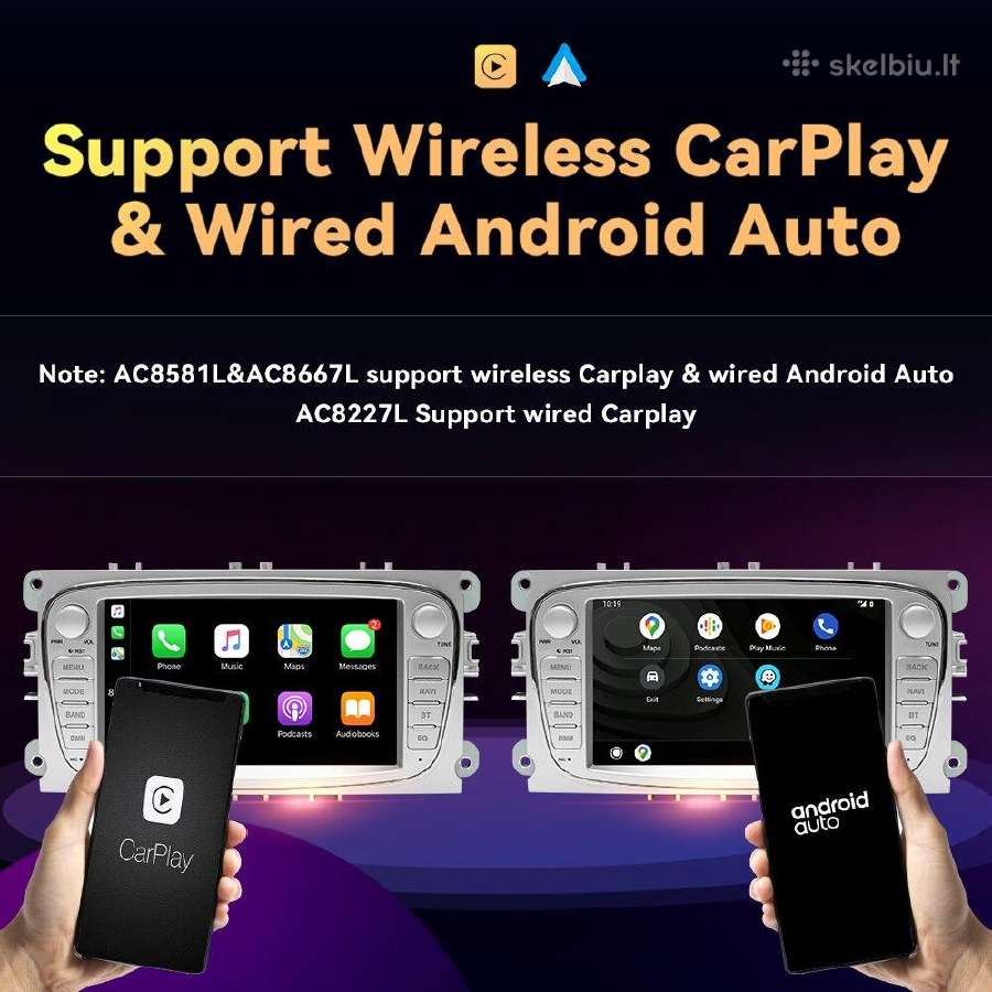 Parduodu Ford android multimediją - nuotraukos Nr. 3