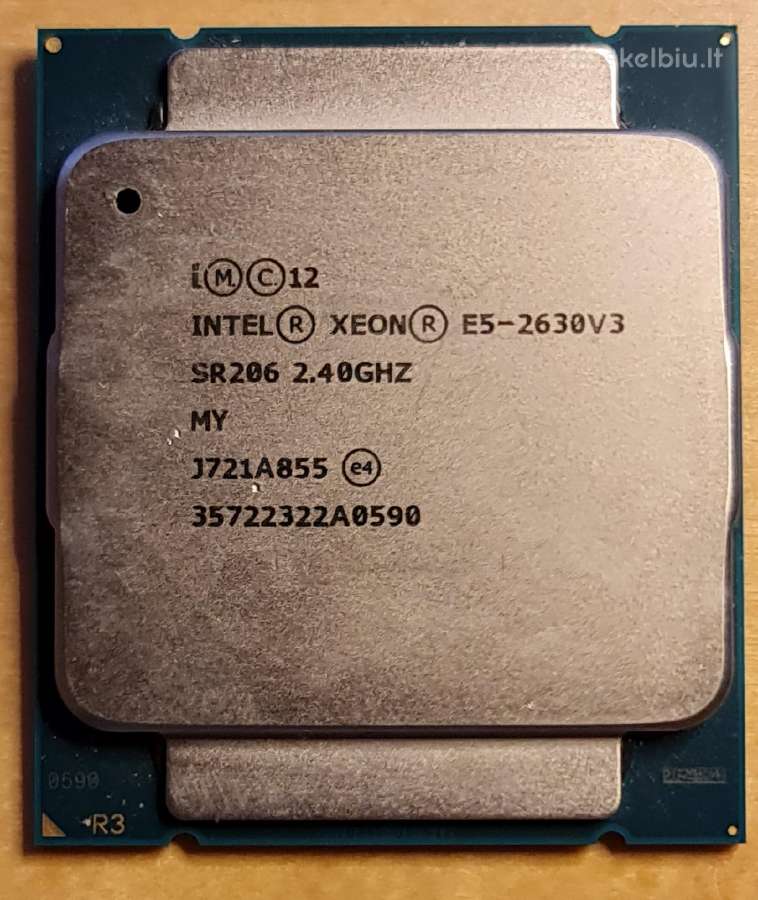 Intel Xeon Lga1150 Lga1155 Lga1356 Lga1366 Lga2011 - nuotraukos Nr. 17