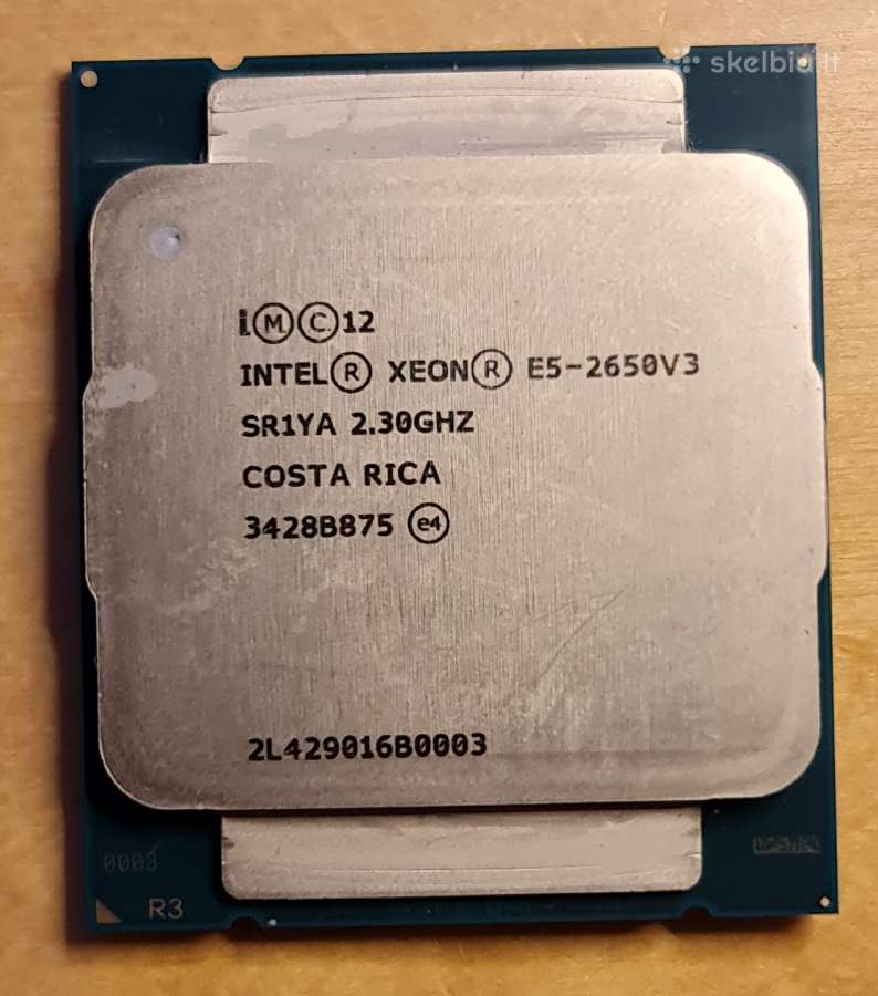 Intel Xeon Lga1150 Lga1155 Lga1356 Lga1366 Lga2011 - nuotraukos Nr. 19