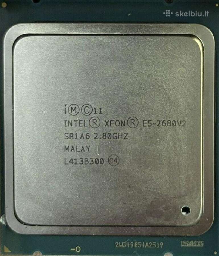 Intel Xeon Lga1150 Lga1155 Lga1356 Lga1366 Lga2011 - nuotraukos Nr. 13