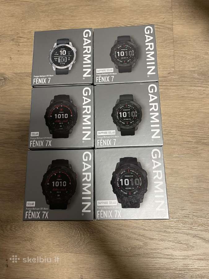 Perku garmin fenix 8 serijos laikrodzius