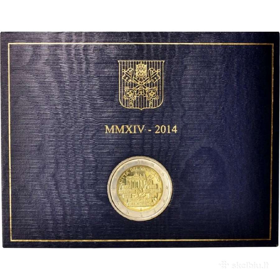 2 Euro Vatican 2013-2017 kolekcinė moneta in Bu - nuotraukos Nr. 2