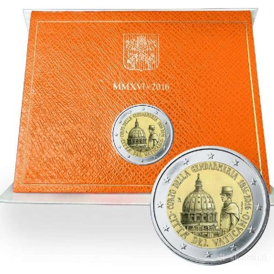 2 Euro Vatican 2013-2017 kolekcinė moneta in Bu - nuotraukos Nr. 4