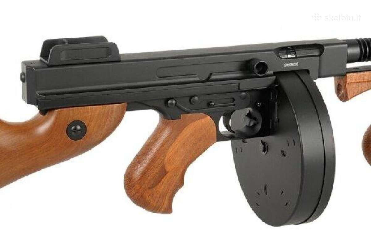 Šratasvydžio automatas Thompson. Tikro dydžio. - nuotraukos Nr. 3