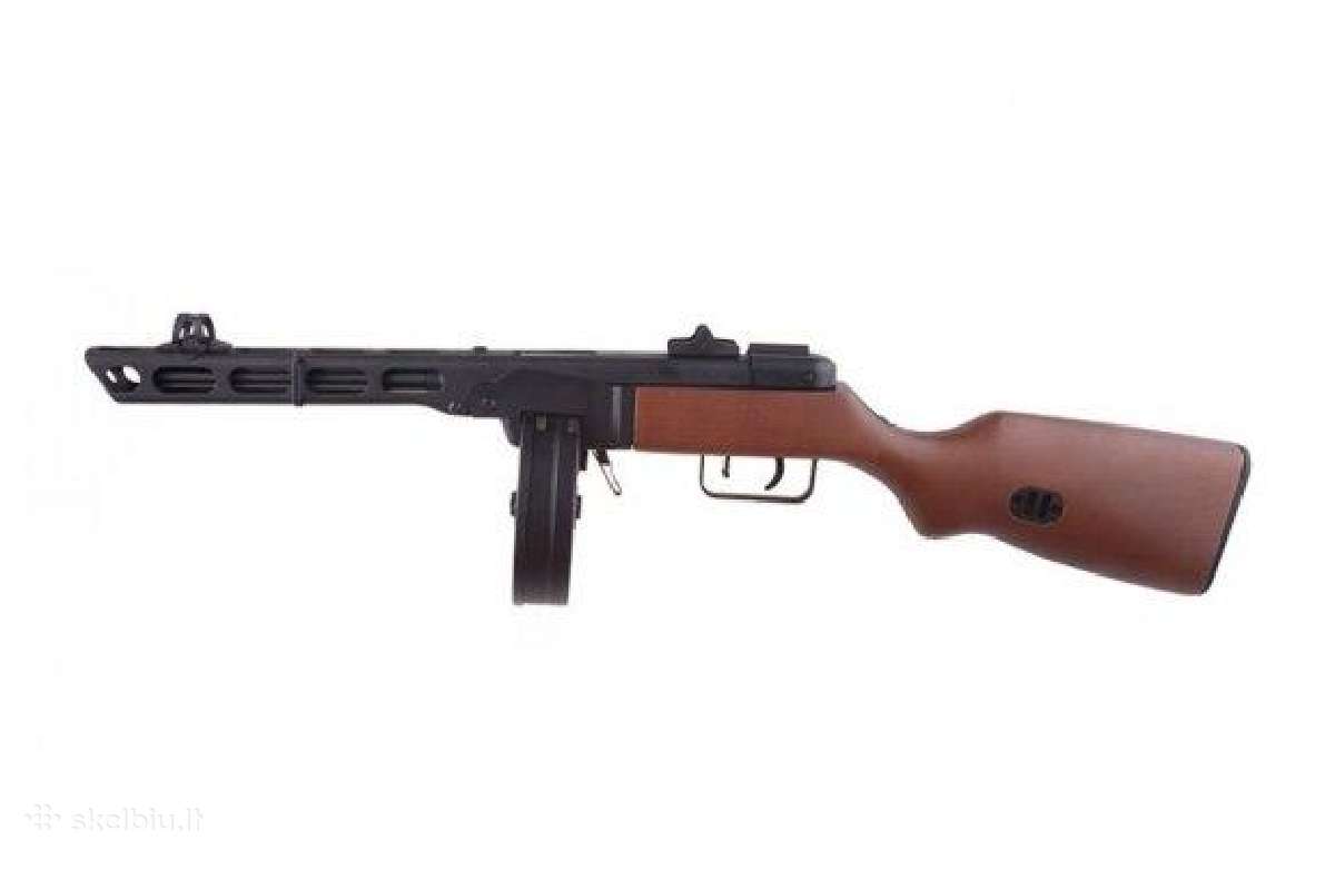 Šratasvydžio automatas Ppsh-41 Tikras medis, svori