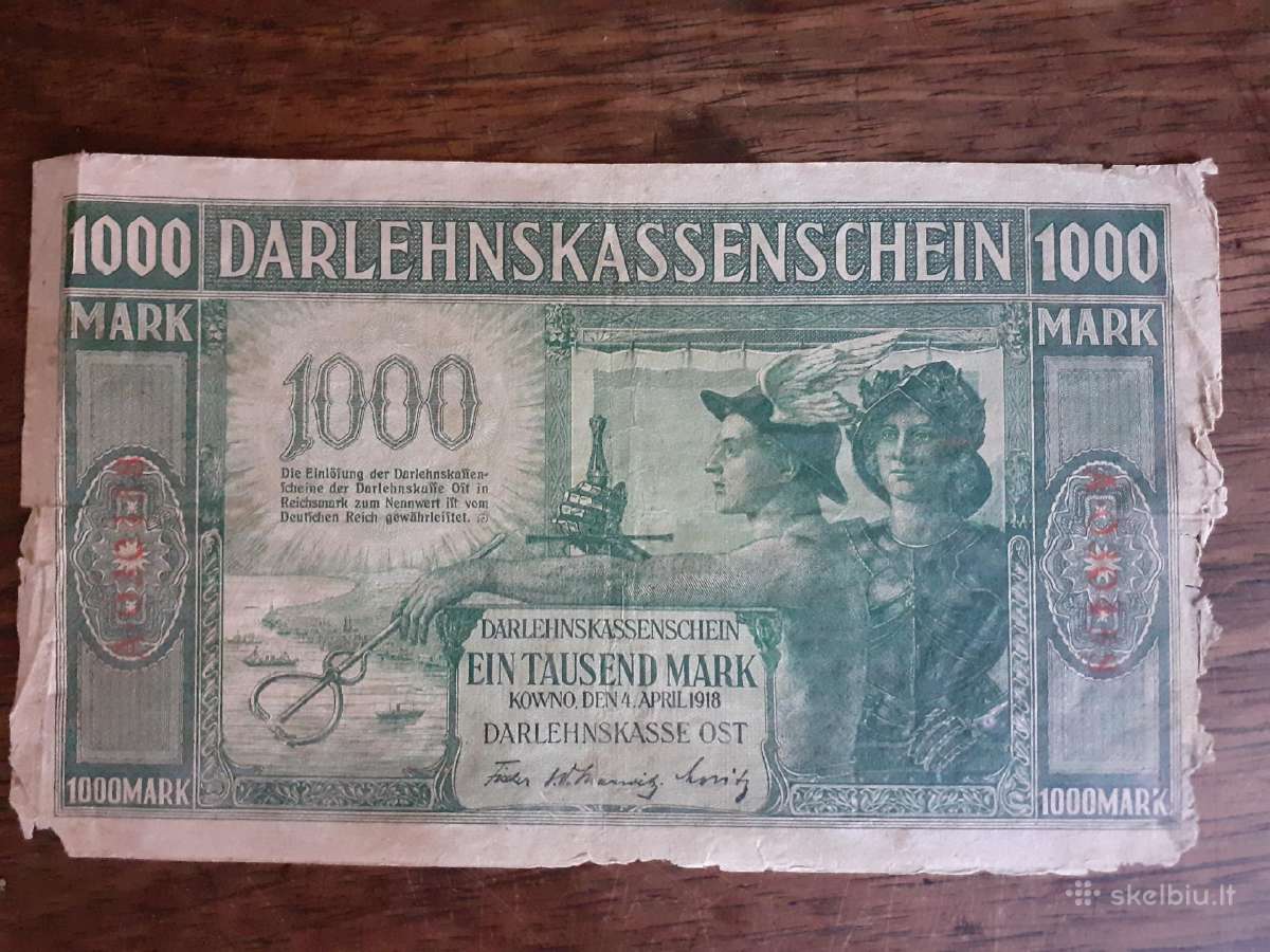 Senas banknotas