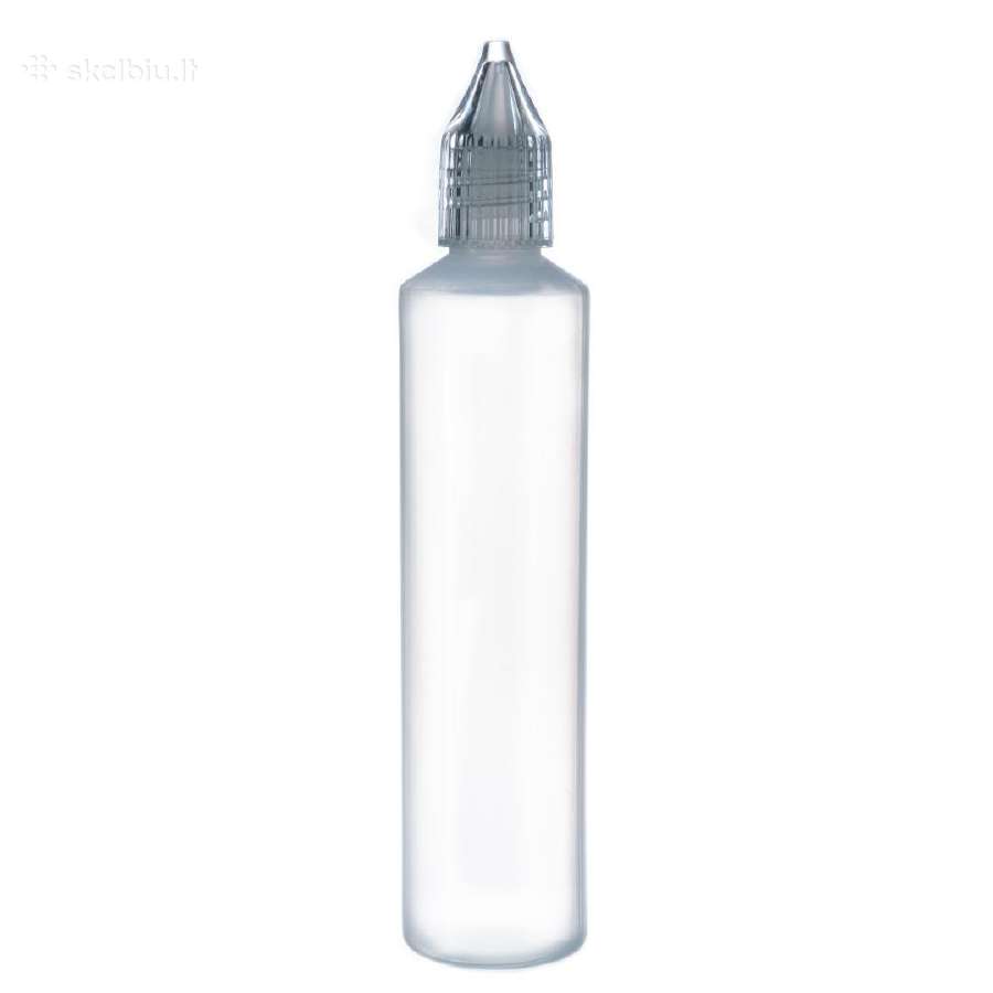 Plastikiniai 60ml Buteliukai