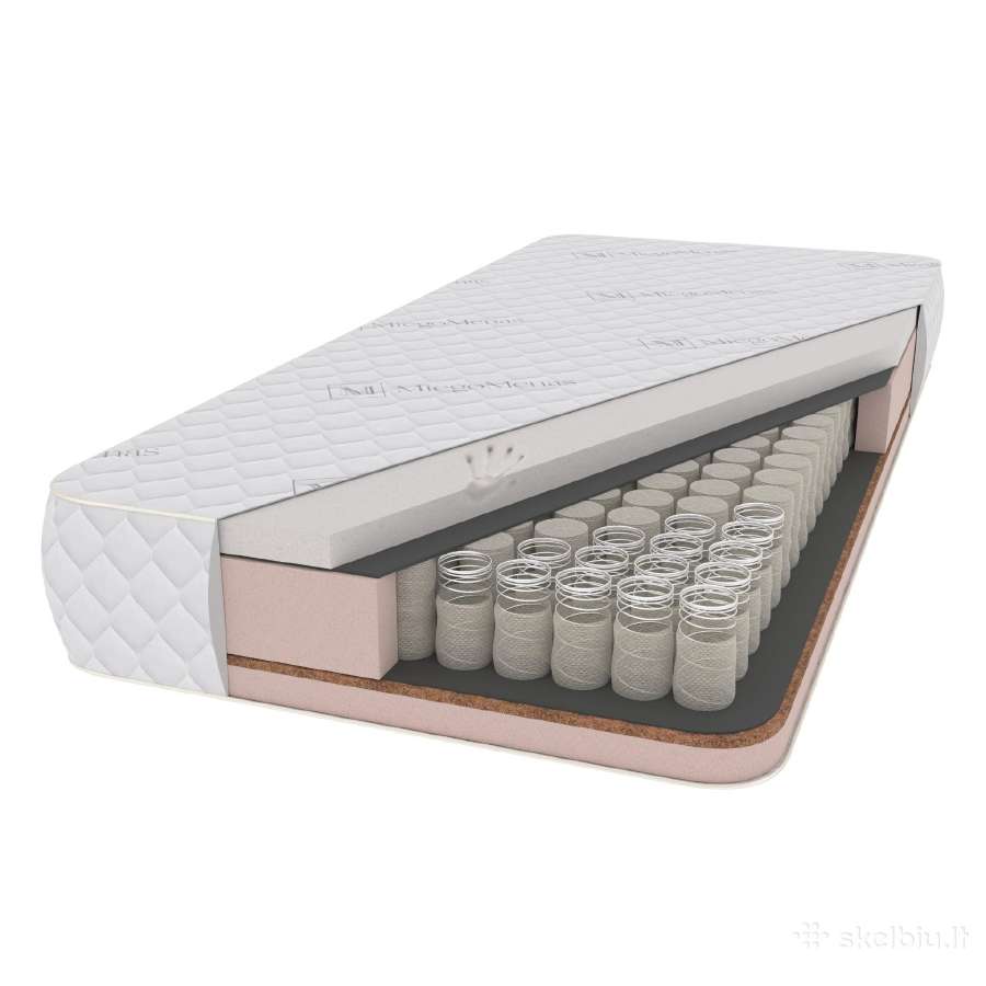 Spyruoklinis čiužinys Ramuma 5+kokos 180x200