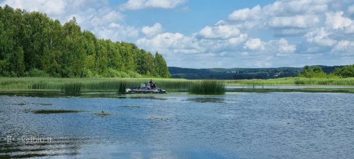 Nendrių, meldų ir kitos vandens augalijos pjovimas - nuotraukos Nr. 9
