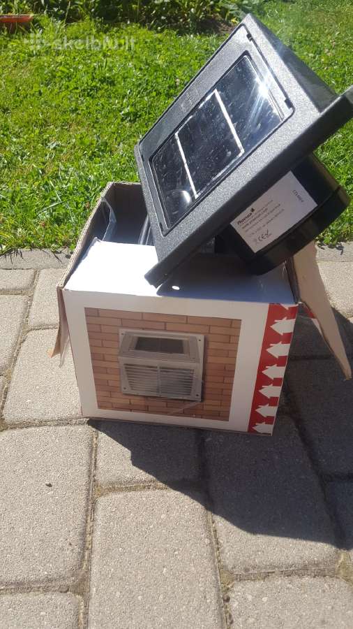 Saulės energija varomas Ventiliatorius - nuotraukos Nr. 2