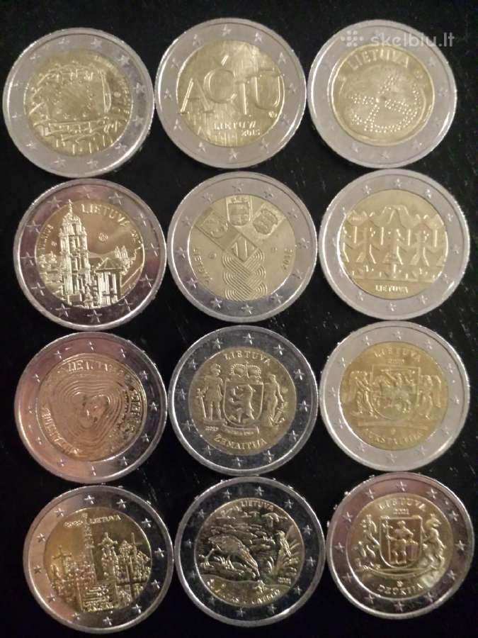 2 Eur monetos mainams, keitimui - nuotraukos Nr. 19