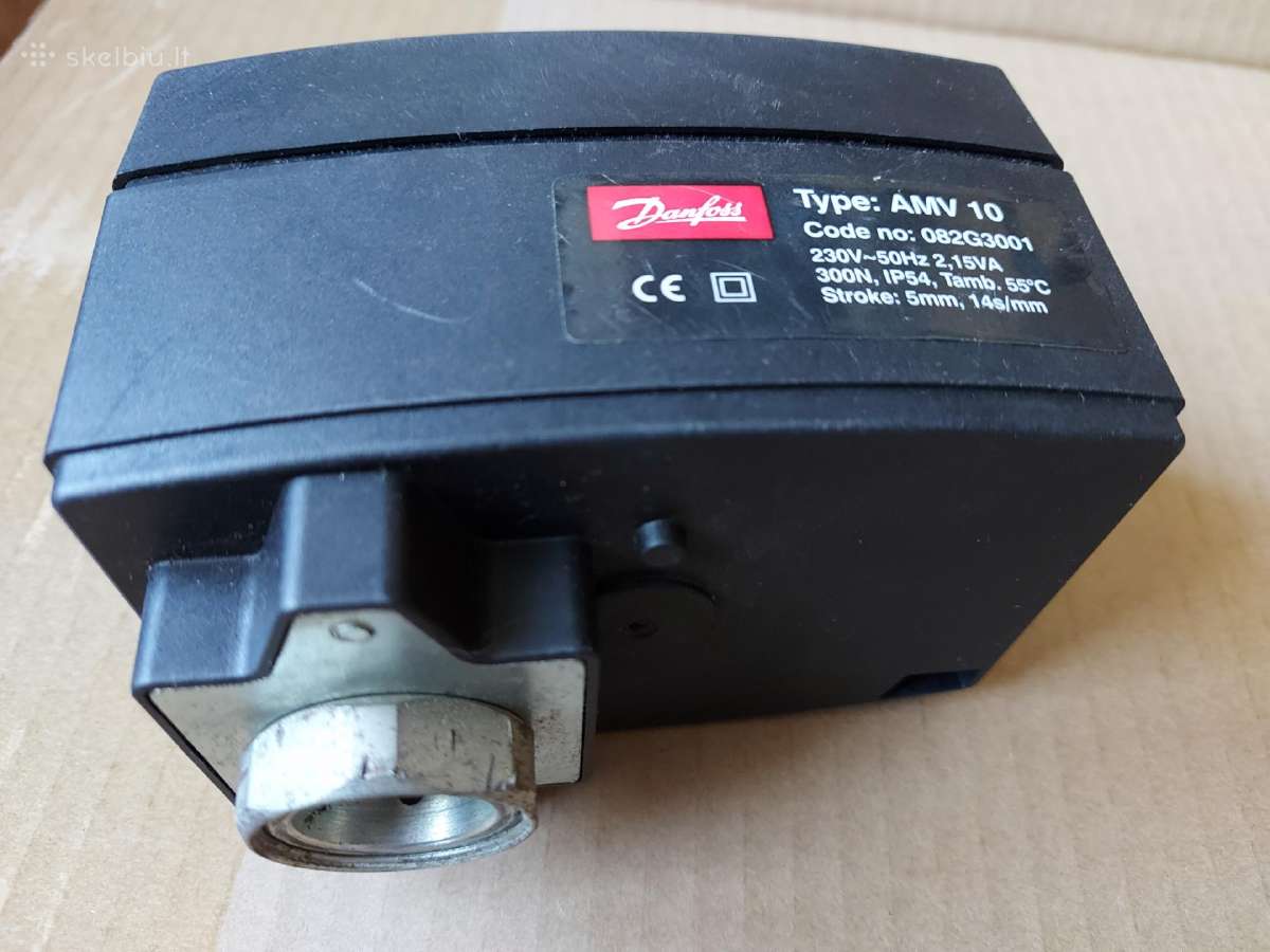 Danfoss pavara Amv10 - 220v, naudota Šildymo - nuotraukos Nr. 3