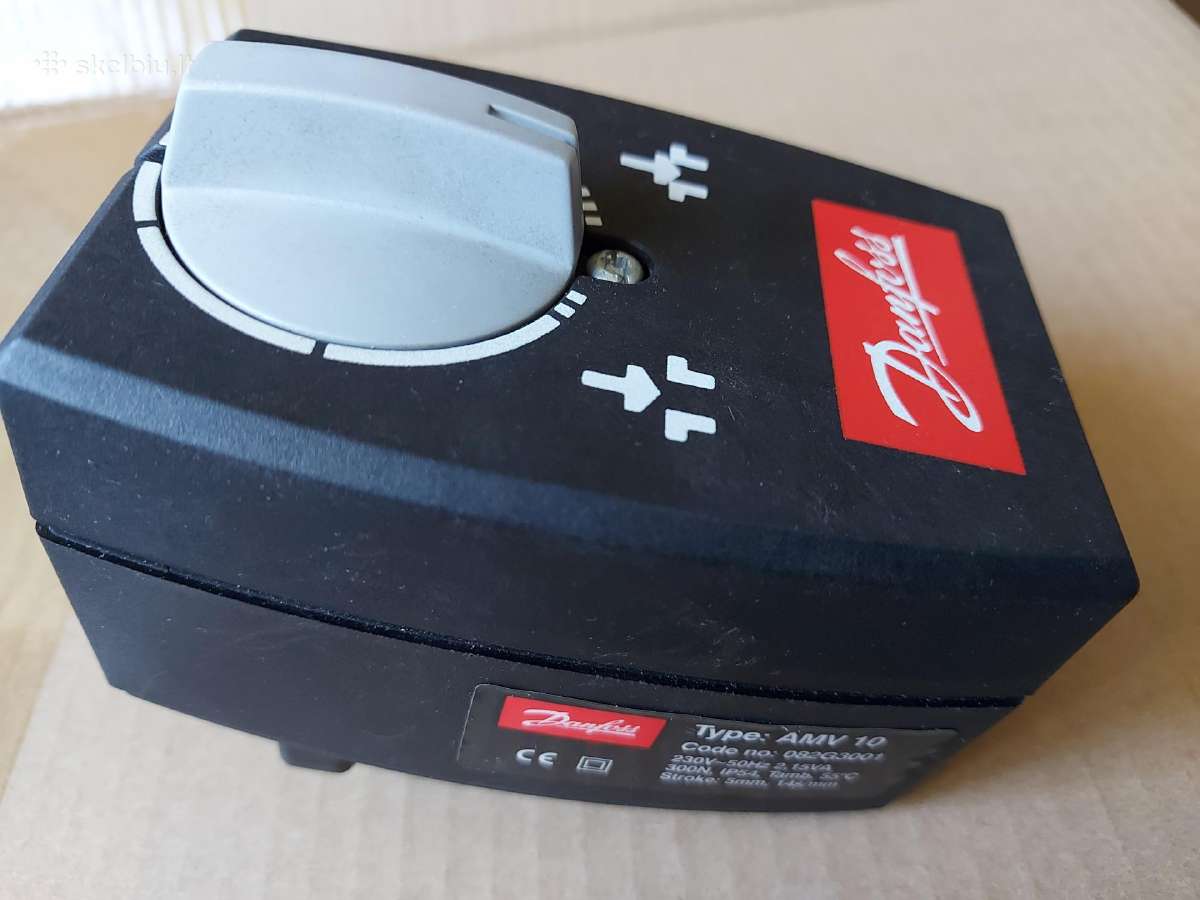 Danfoss pavara Amv10 - 220v, naudota Šildymo - nuotraukos Nr. 4