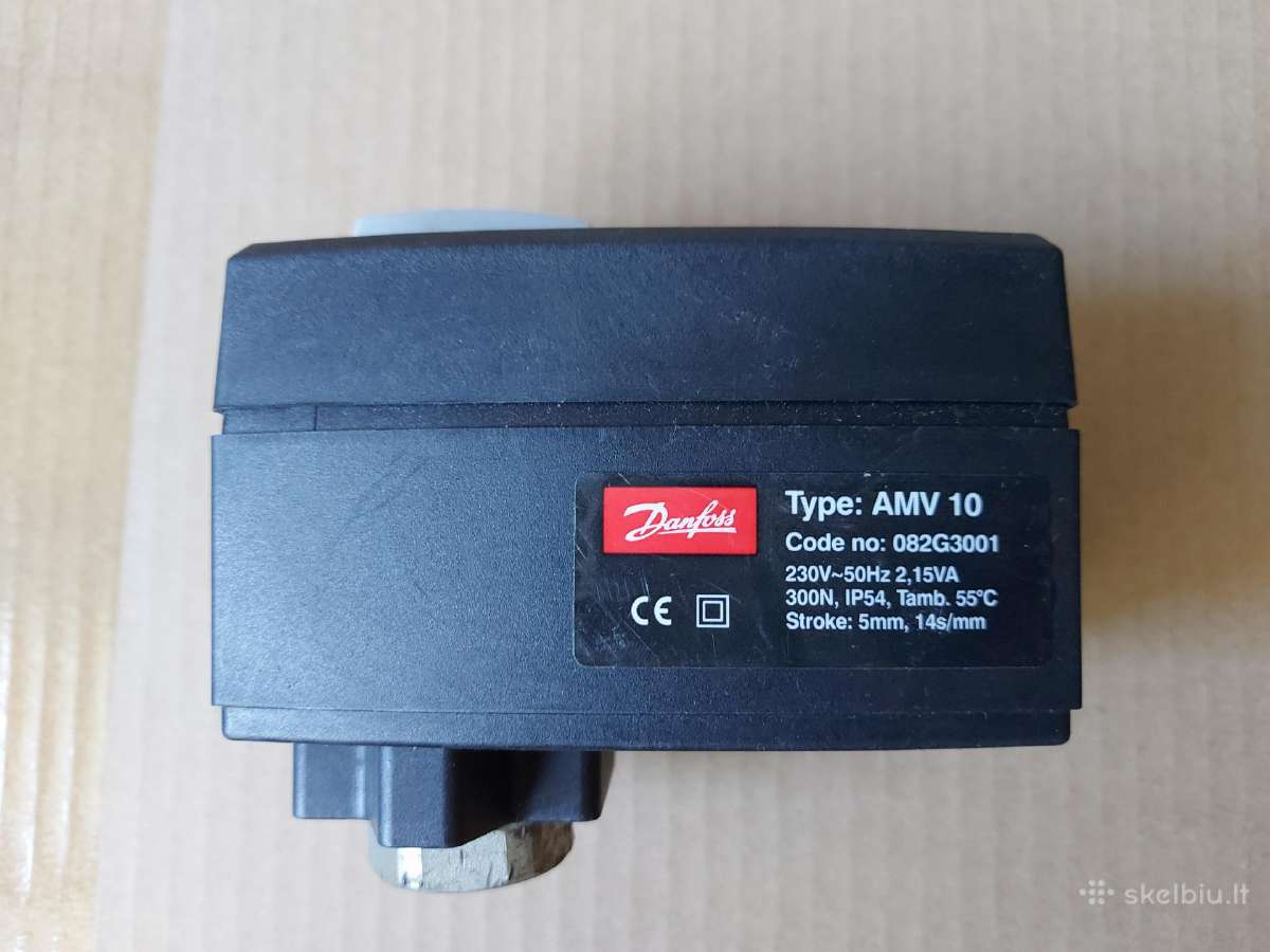Danfoss pavara Amv10 - 220v, naudota Šildymo - nuotraukos Nr. 5