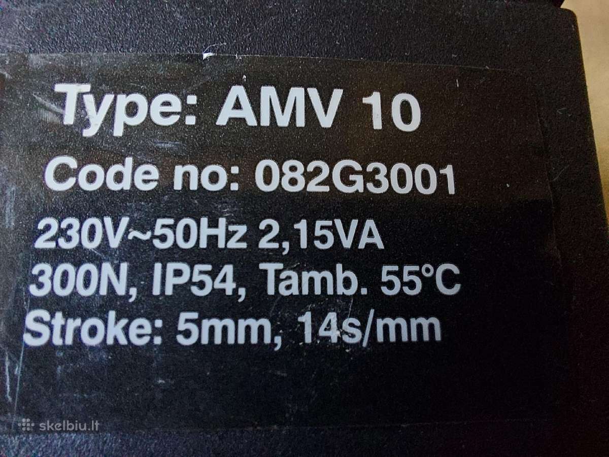 Šildymo pavara Danfoss Amv10 - 220v, naudota - nuotraukos Nr. 2