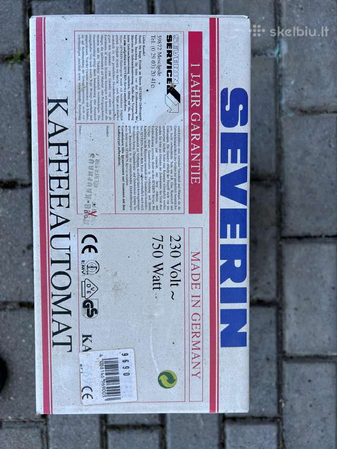 Naujas kavos aparatas Severin 9690 - nuotraukos Nr. 4