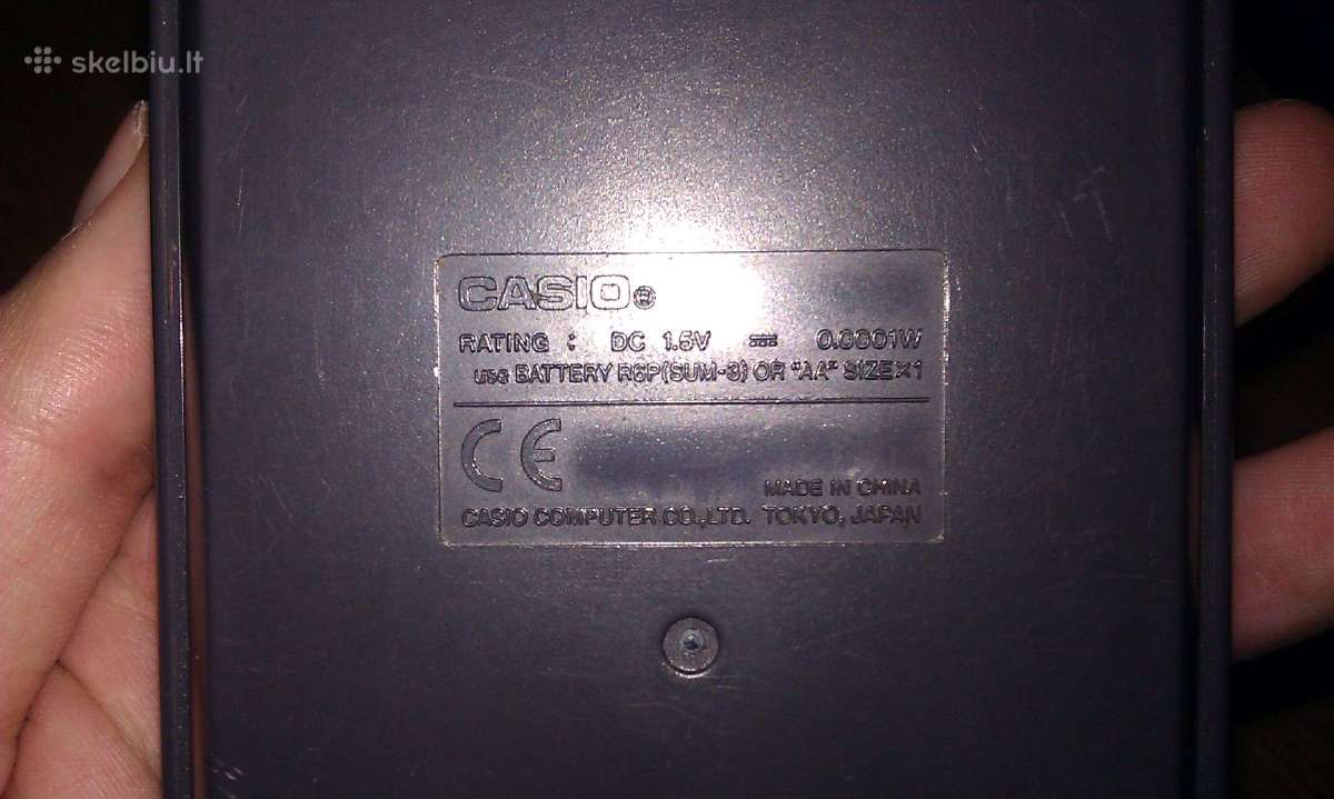 Casio Fx-82tl - nuotraukos Nr. 5
