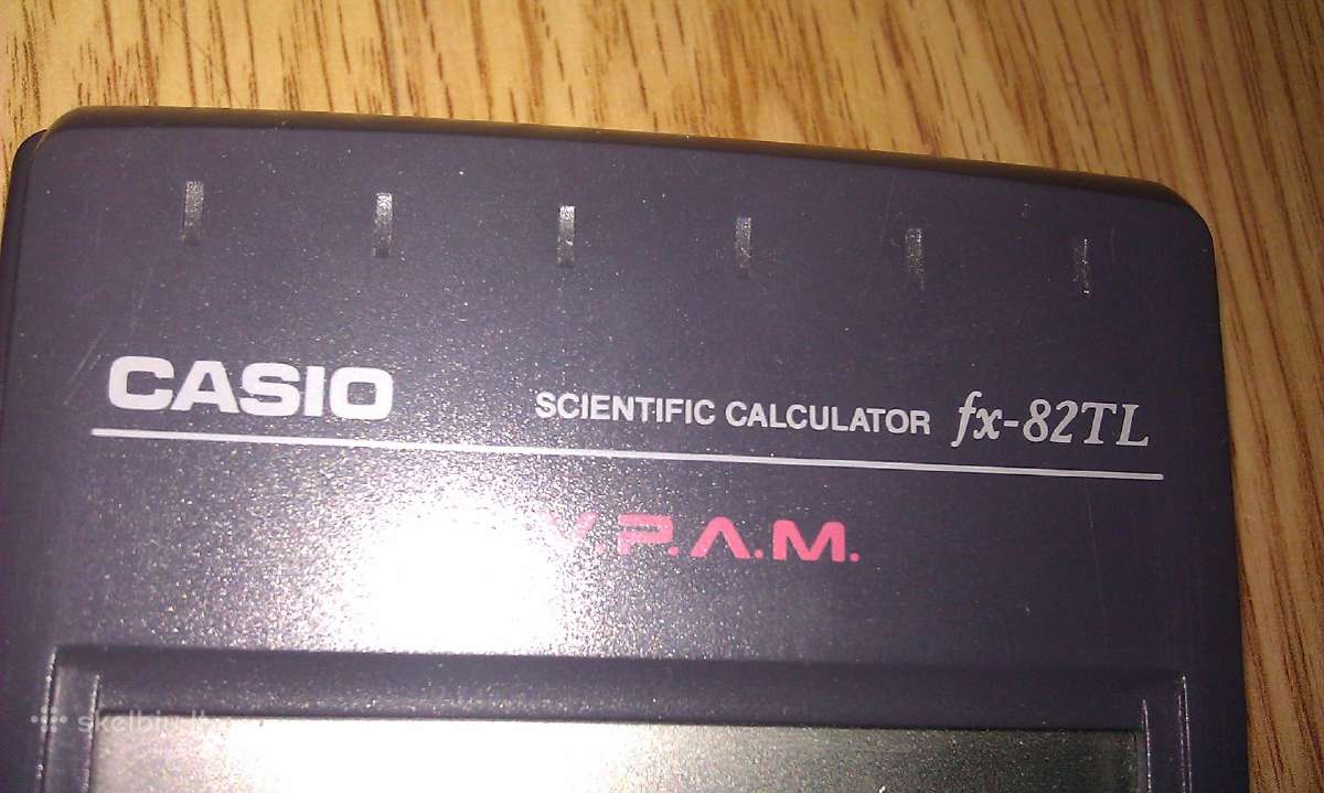 Casio Fx-82tl - nuotraukos Nr. 8