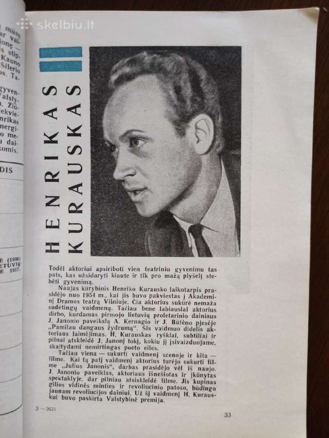 ,Kino mėgėjo kalendorius, 1961m. - nuotraukos Nr. 11