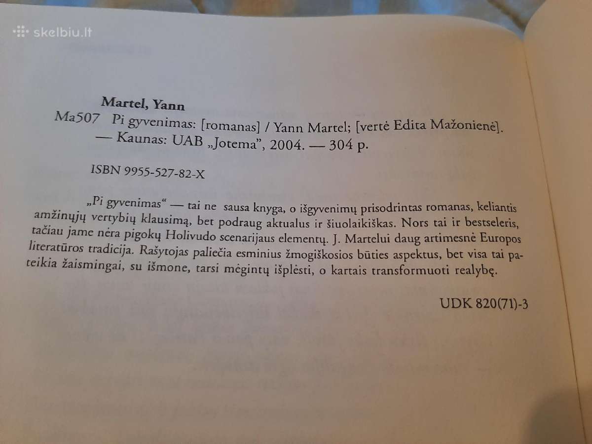 Pi gyvenimas - nuotraukos Nr. 5