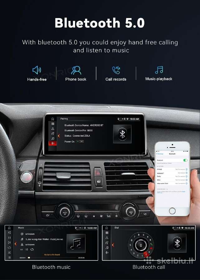 Parduodu Bmw X5 E70/x6 E71 android multimediją - nuotraukos Nr. 8