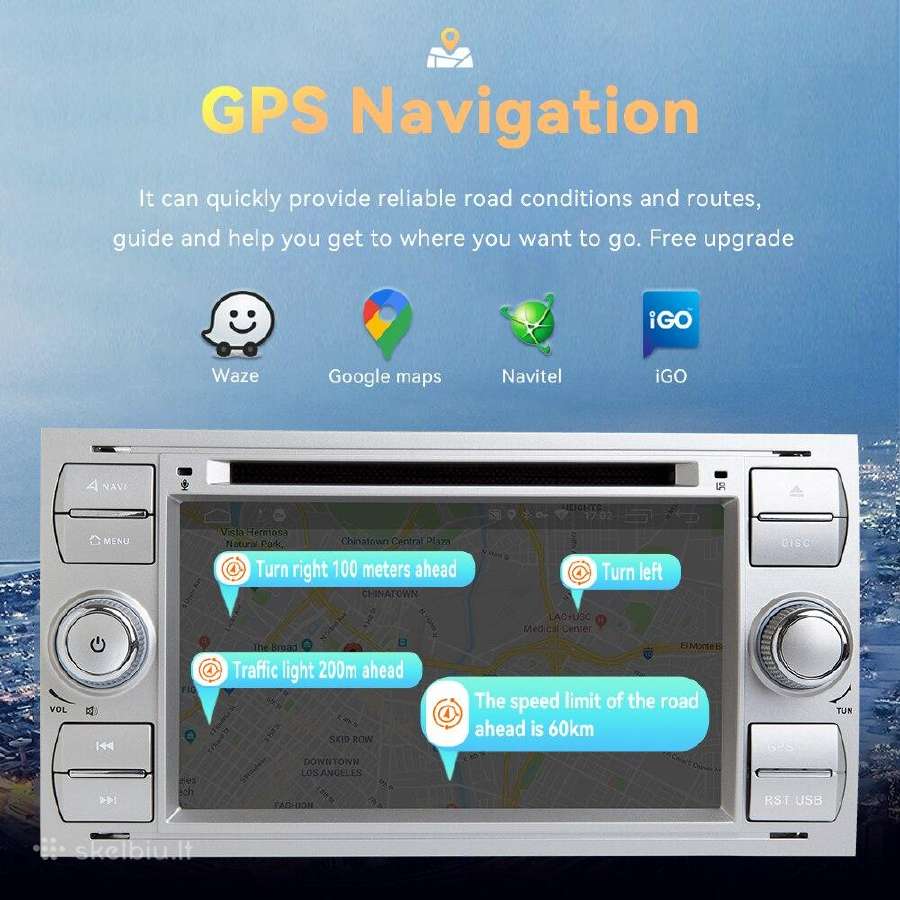 Parduodu Ford android multimediją - nuotraukos Nr. 6
