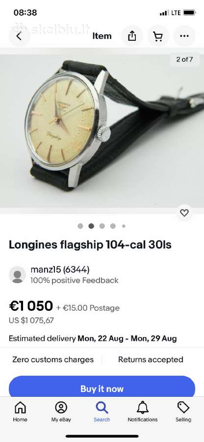 Longines - nuotraukos Nr. 15