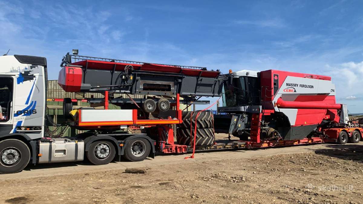 Kombainas Massey Ferguson 7274 Cerea Dalimis