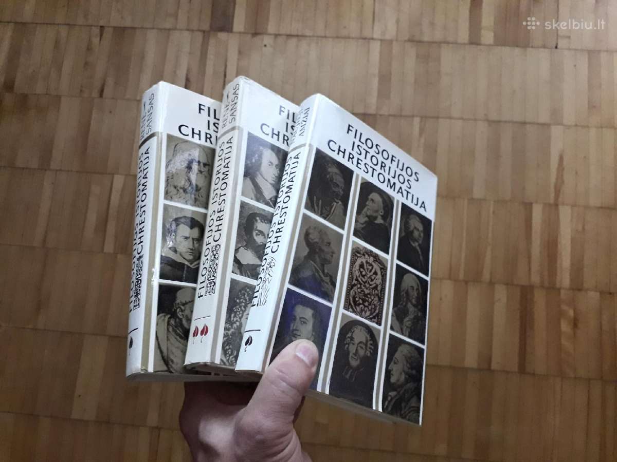 Filosofijos istorijos chrestomatija trys tomai