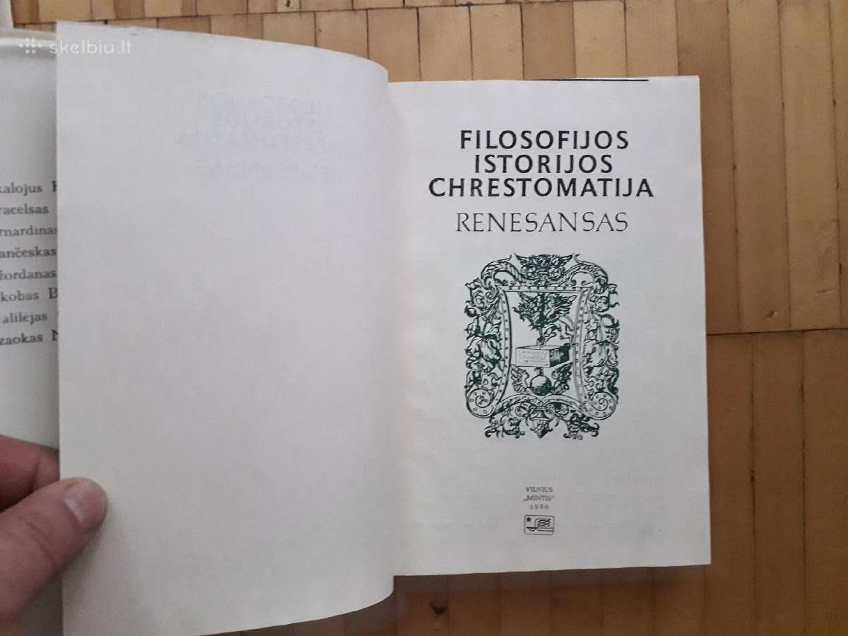 Filosofijos istorijos chrestomatija trys tomai - nuotraukos Nr. 5
