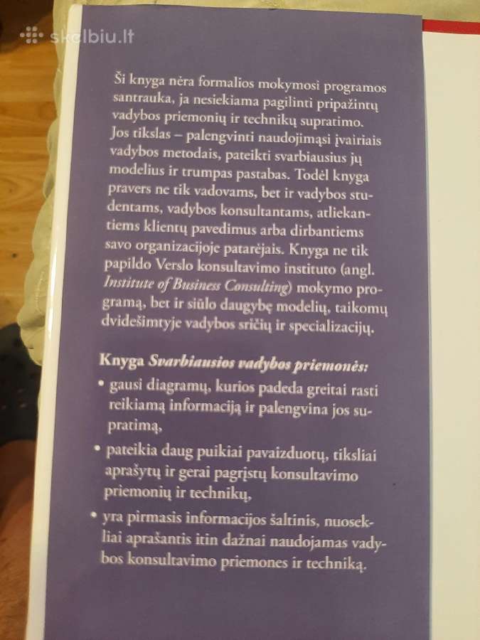 Svarbiausios vadybos priemonės - nuotraukos Nr. 2