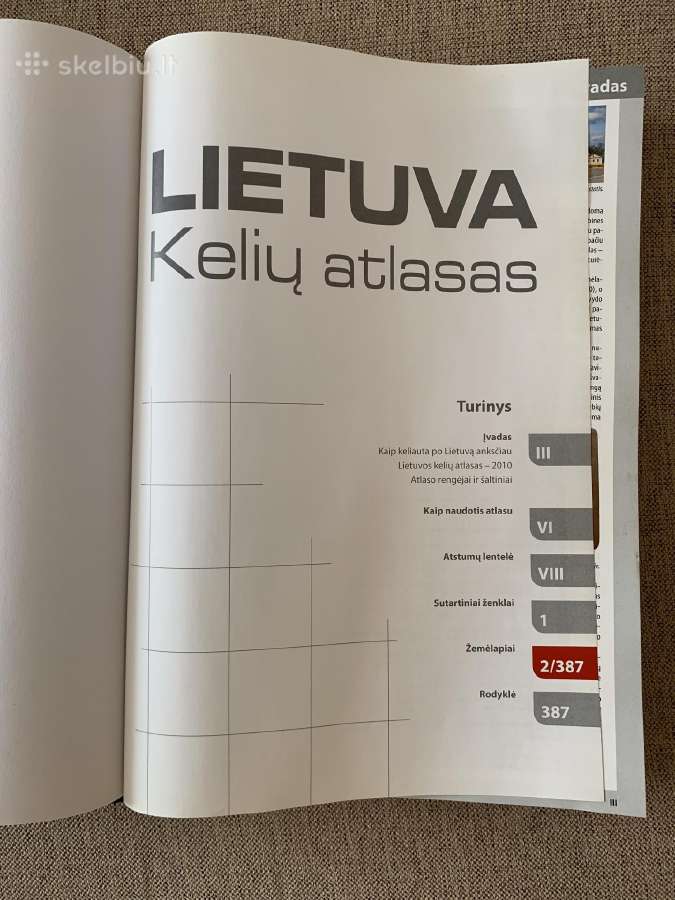 Didysis Lietuvos kelių atlasas - nuotraukos Nr. 3