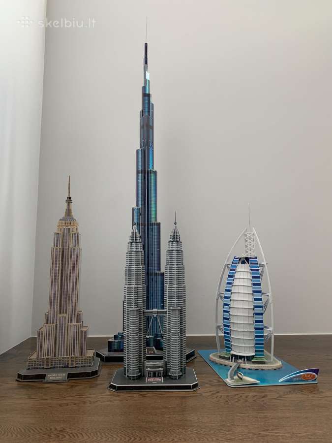3D dėlionė Cubicfun Architecture - nuotraukos Nr. 5