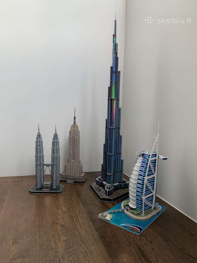 3D dėlionė Cubicfun Architecture - nuotraukos Nr. 6