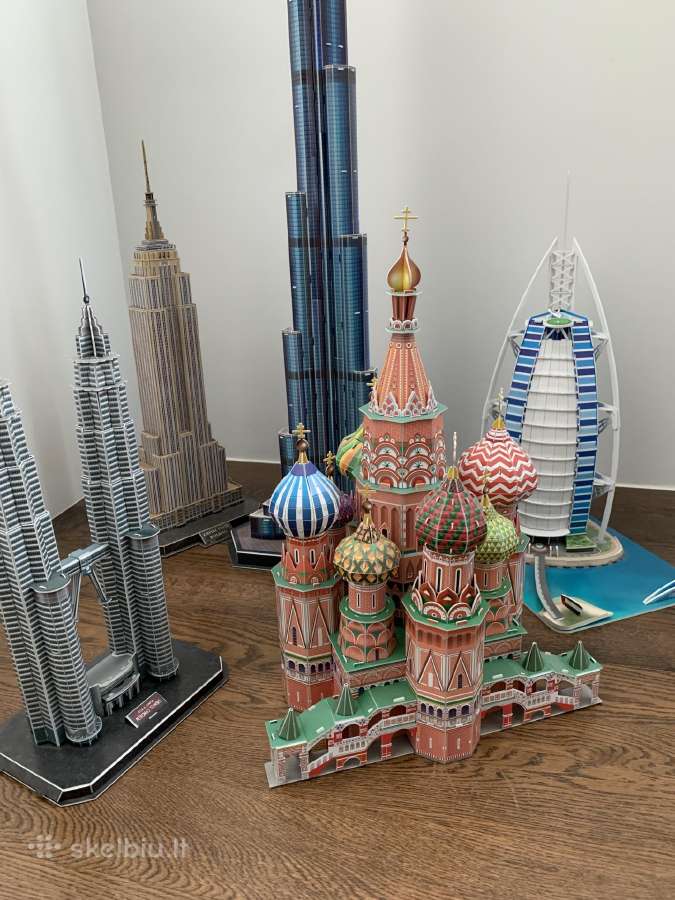 3D dėlionė Cubicfun Architecture - nuotraukos Nr. 4