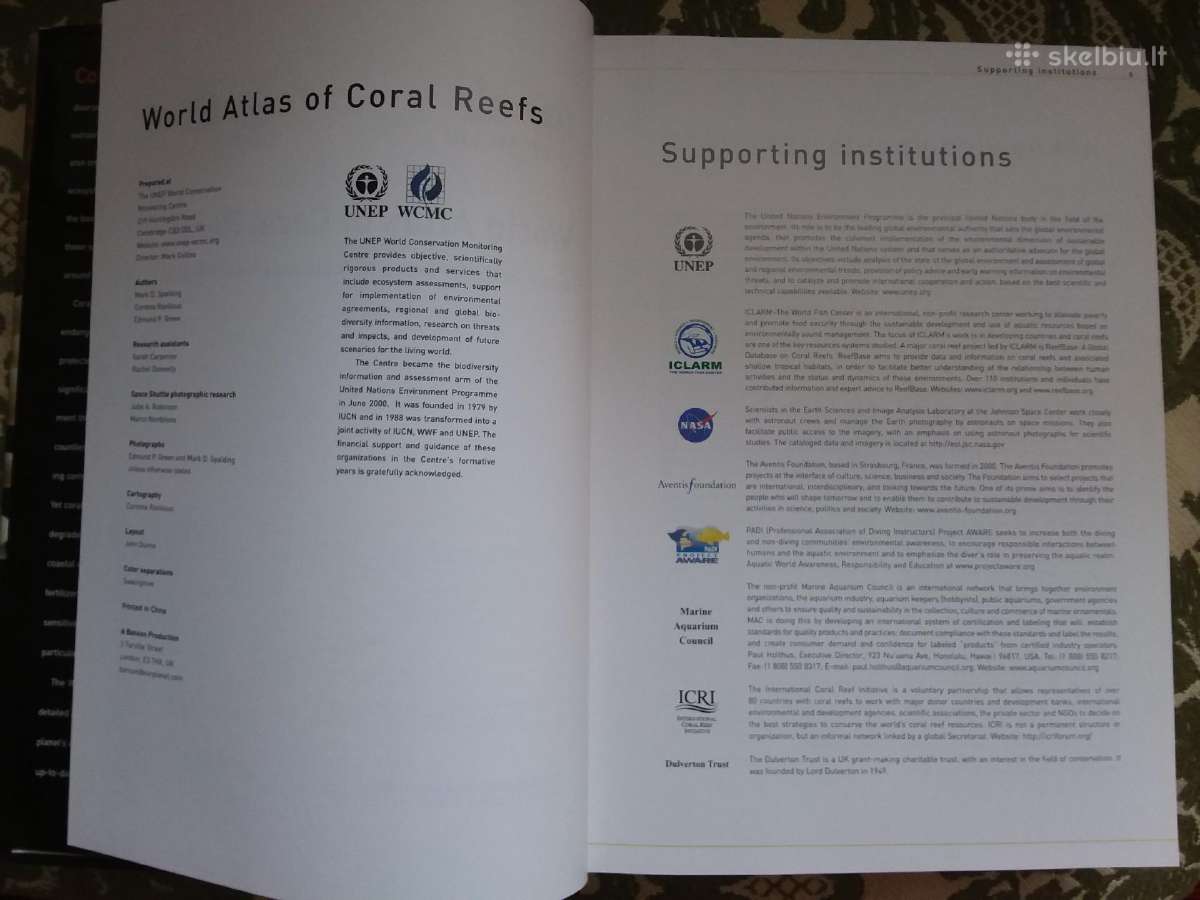 World Atlas of Coral Reefs - nuotraukos Nr. 4