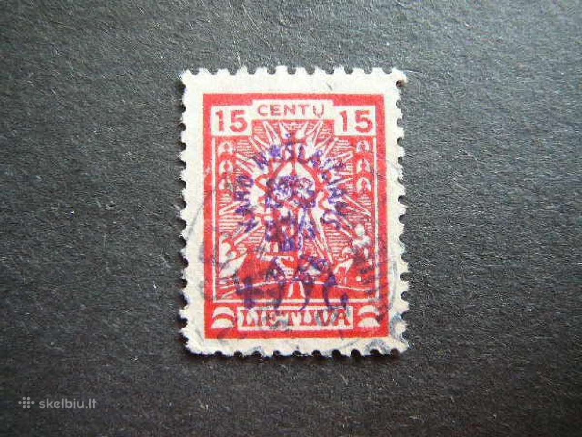 Lietuva 1924 Karo naslaiciai antsp. lit228a