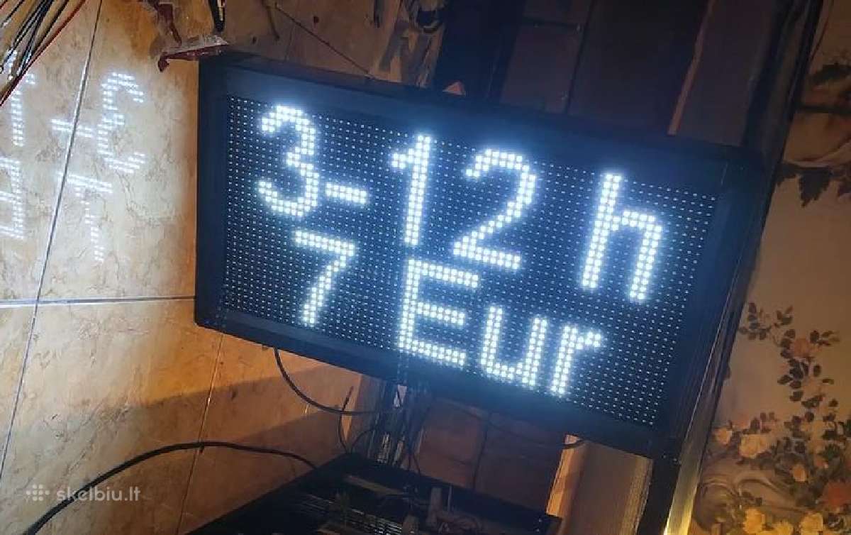 LED švieslentės, LED reklamos,švieslenčių remontas - nuotraukos Nr. 16