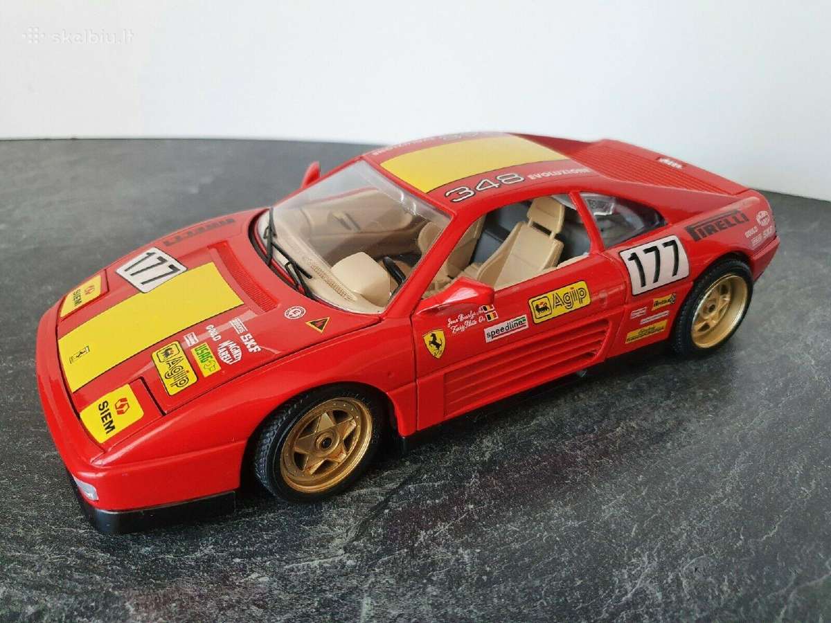 Modeliukas atsidaro visos dalys metalinis ferrari - nuotraukos Nr. 2