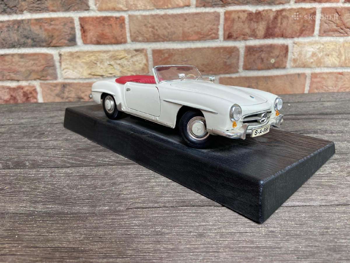 Mercedes Benz SL 190 1:18 modeliukas - nuotraukos Nr. 3