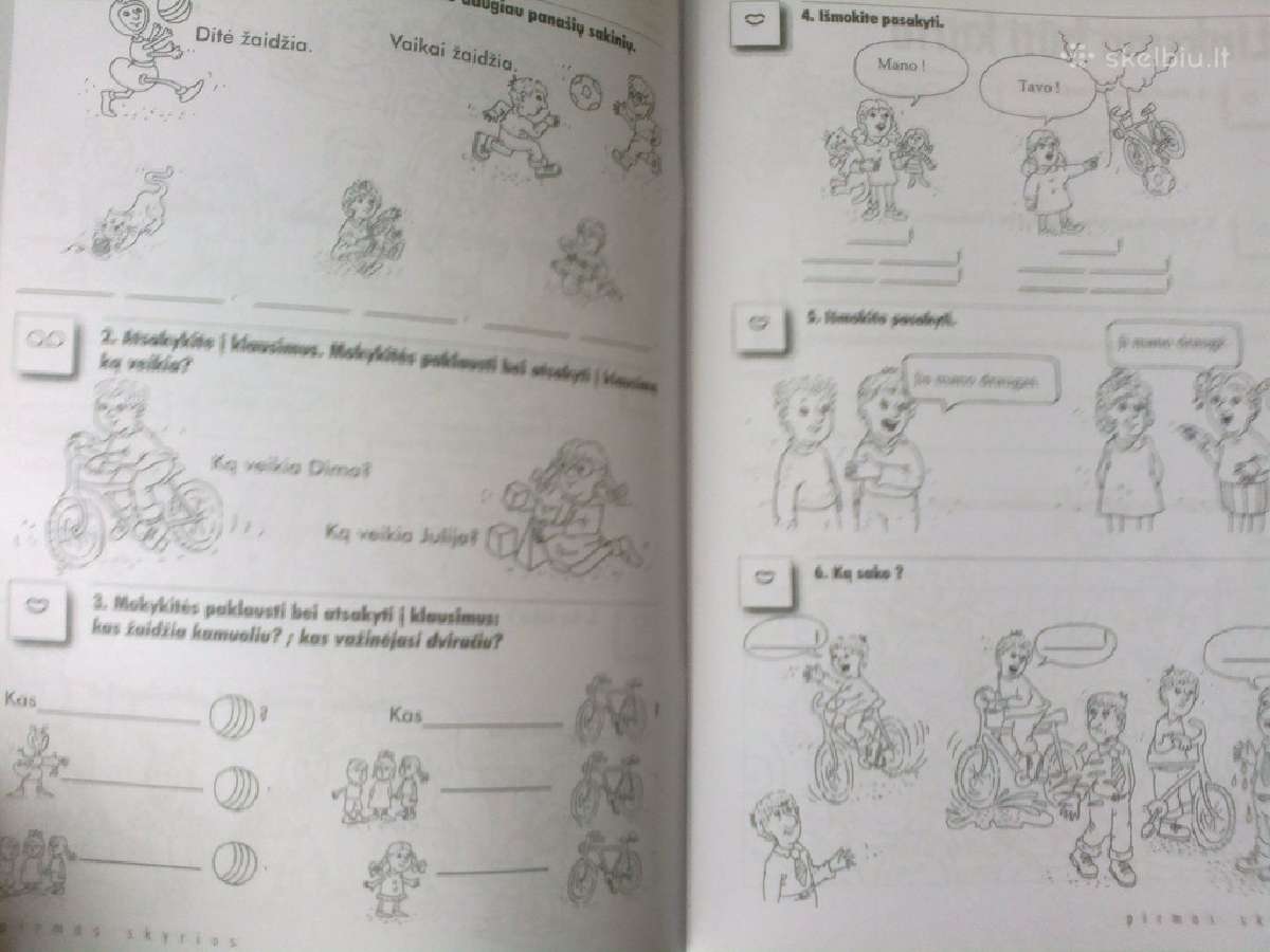Mokyklinės knygos.