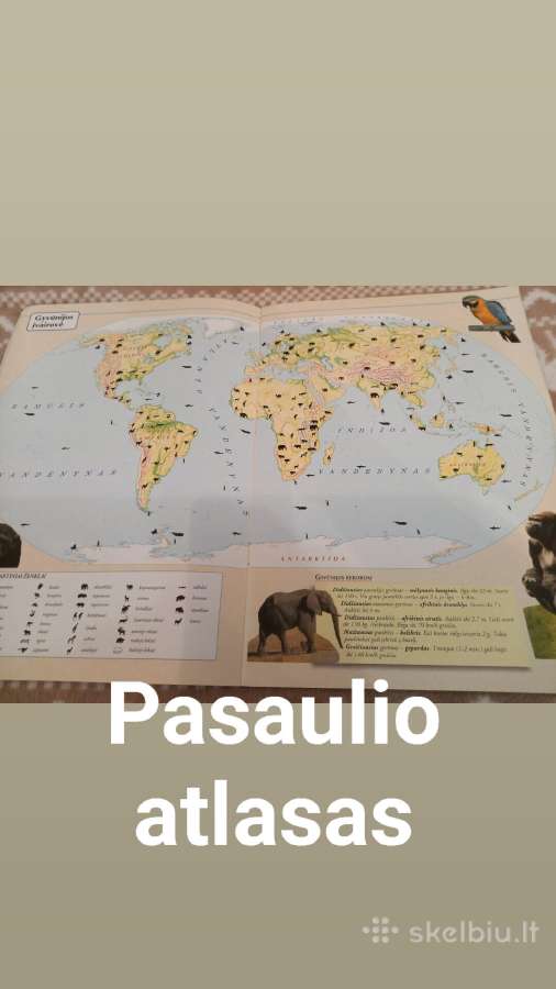 Pasaulio atlasas 6 klasei - nuotraukos Nr. 5