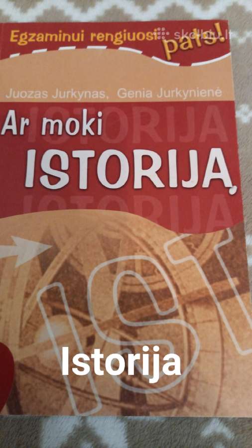 Istorijos egzaminui rengiuosi pats
