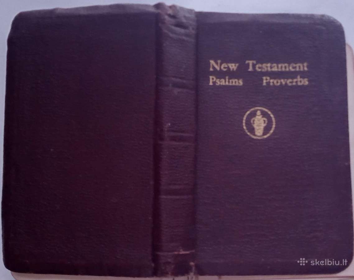 New testament / 1954 the gideons - nuotraukos Nr. 2