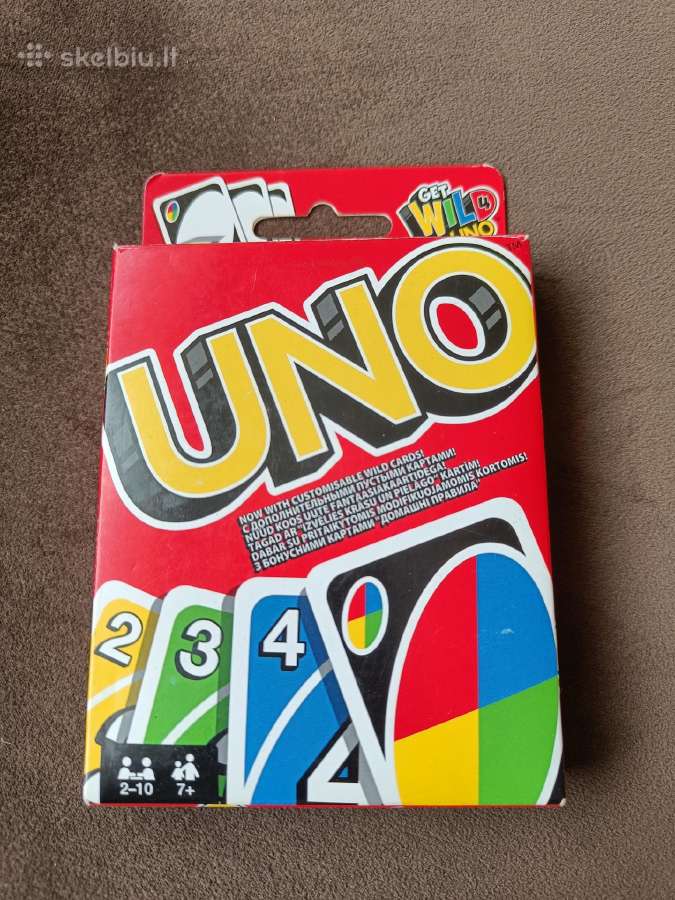 Uno get wild stalo žaidimas