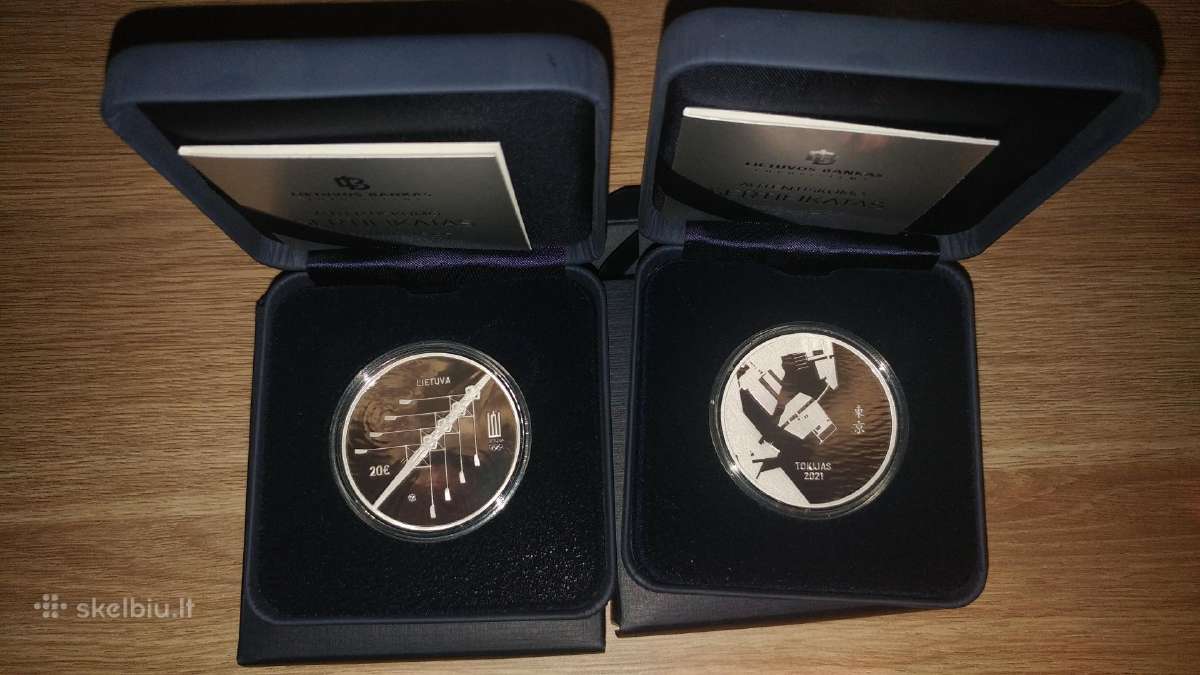20 Eur moneta, Olimpiada Tokijo 2021